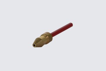 Einlaufnippel mit Drahtspirale geeignet für Drahtdurchmesser 1.2 - 1.8mm