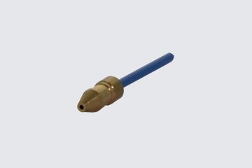 Einlaufnippel mit Drahtspirale geeignet für Drahtdurchmesser 0.8 - 1.2mm
