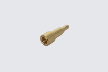 Einlaufnippel aus Messing geeignet für Drahtdurchmesser 0.5 - 1.6mm