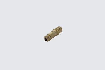 Drahtführungsrohr mit Klemmmutter und Klemmring L=25.0mm M12x1.5