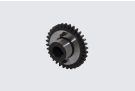 Main Gear Drive for feed roll, black-finish, grinded